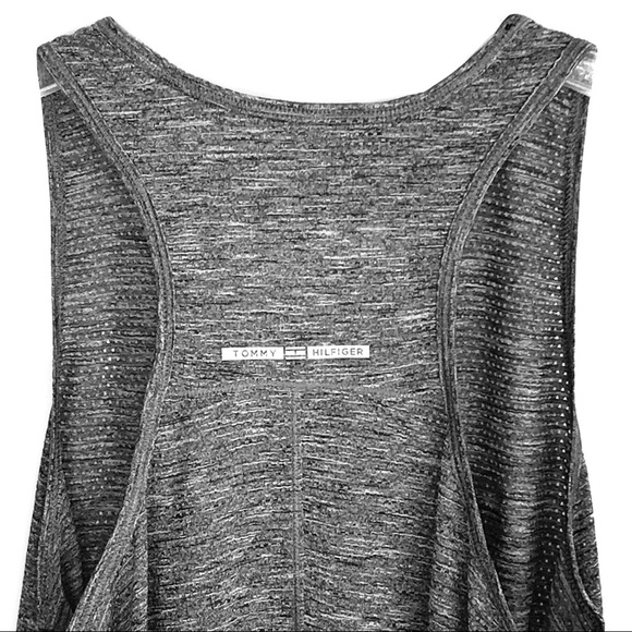 Tommy Hilfiger Sport Mesh Racerback Tunic Tank Top - Picture 14 of 15